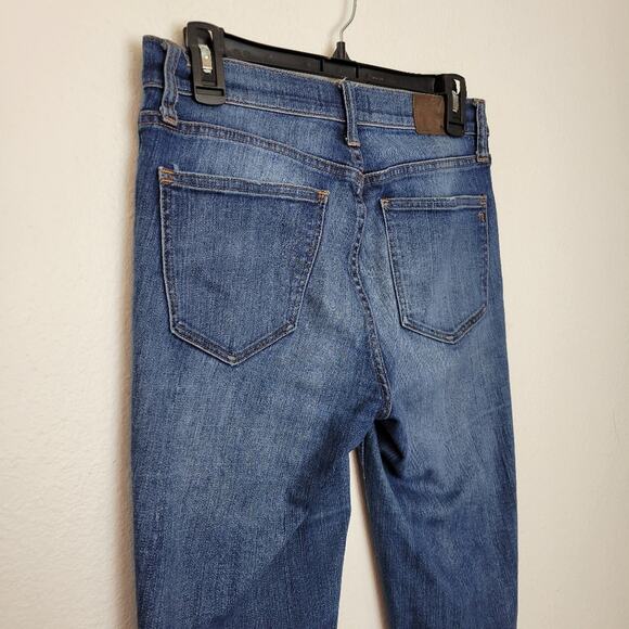 MADEWELL High Riser Skinny Jeans Distressed Size 28 - Picture 8 of 10